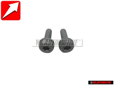 2x Original VW Hexagon Socket Head Bolt (Combi) - N 10124408