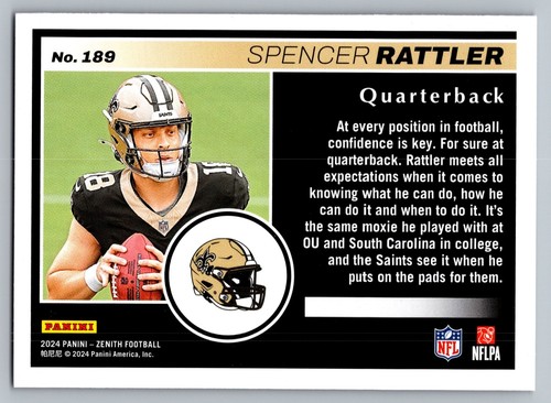 2024 Panini Zenith Football Retail Base 1-200 Pick your card - Picture 271 of 277