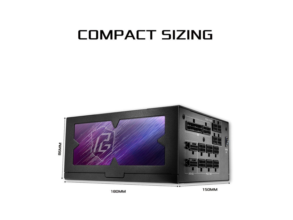 ASRock Phantom Gaming PG-1300G 1300W 80 PLUS GOLD & Cybenetics