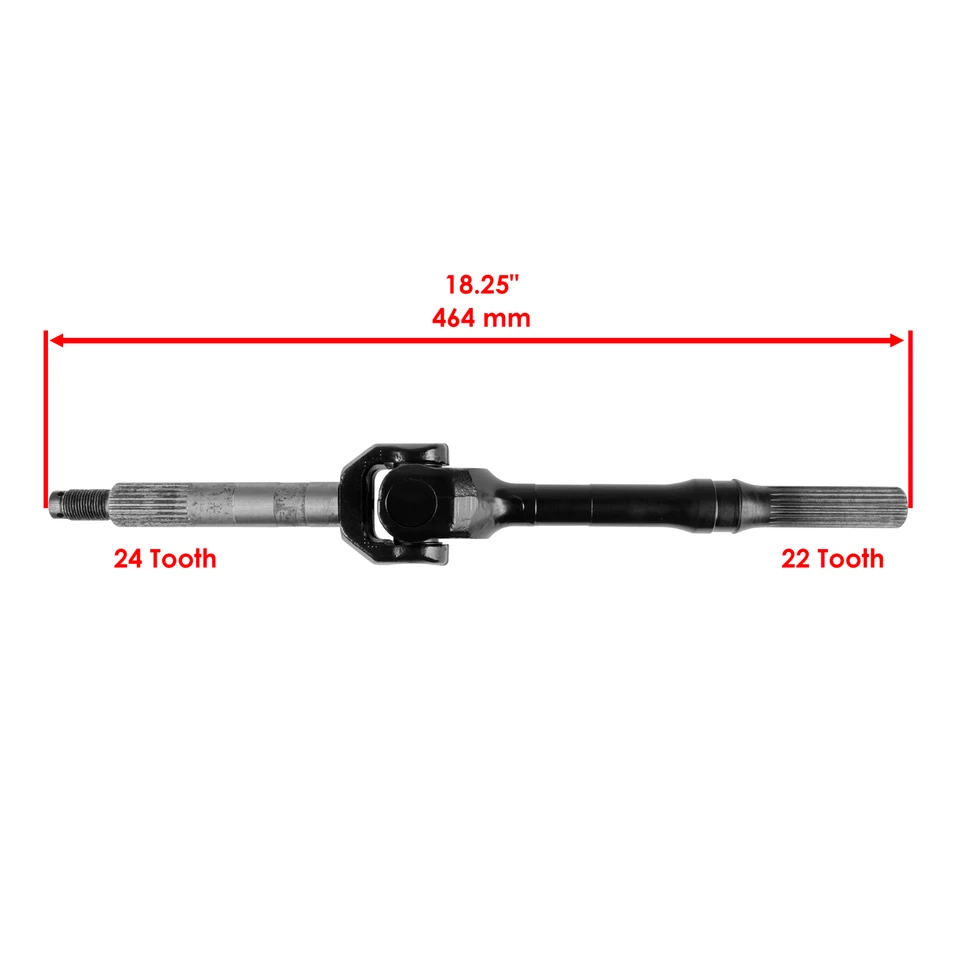 2 ejes traseros interiores exteriores completos KAF620 95-99 para Kawasaki Mule 2520 Foto 4 de 4