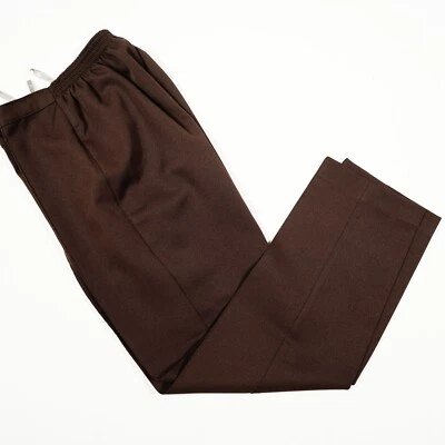 Vintage CANDA by C&A elegante Damen Stoffhose Gr. 38 Polyester braun Bügelfalte - Bild 1 von 4