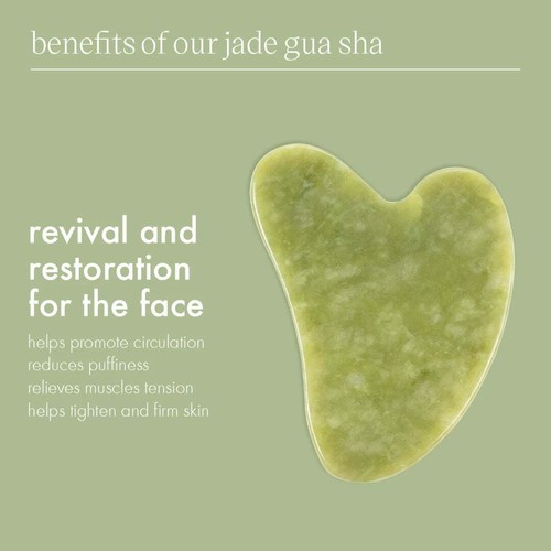 EcoTools Jade Facial Gua Sha, Skincare and Massaging Tool, 1 Count - Picture 4 of 7