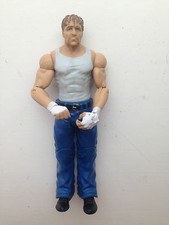 RARE WWE DEAN AMBROSE MATTEL BASIC SIGNATUE SERIES 2015 WRESTLING FIGURE