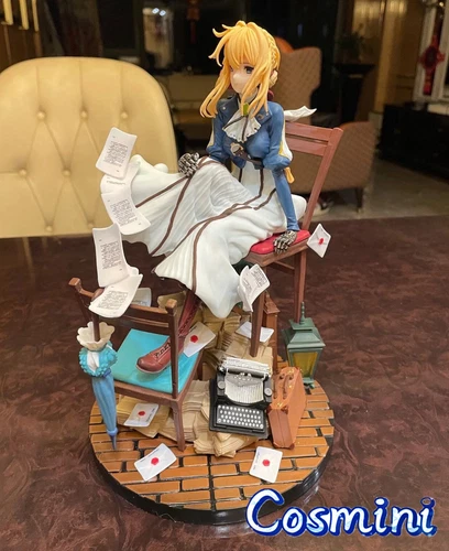 In Stock Violet Evergarden 25cm Figure Toy PVC Collection Model Anime Gift - Picture 4 of 20