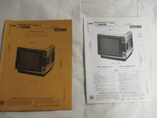 Original Sams Photofact Manual RCA Color TV EJR295S Chassis CTC115C - 1984