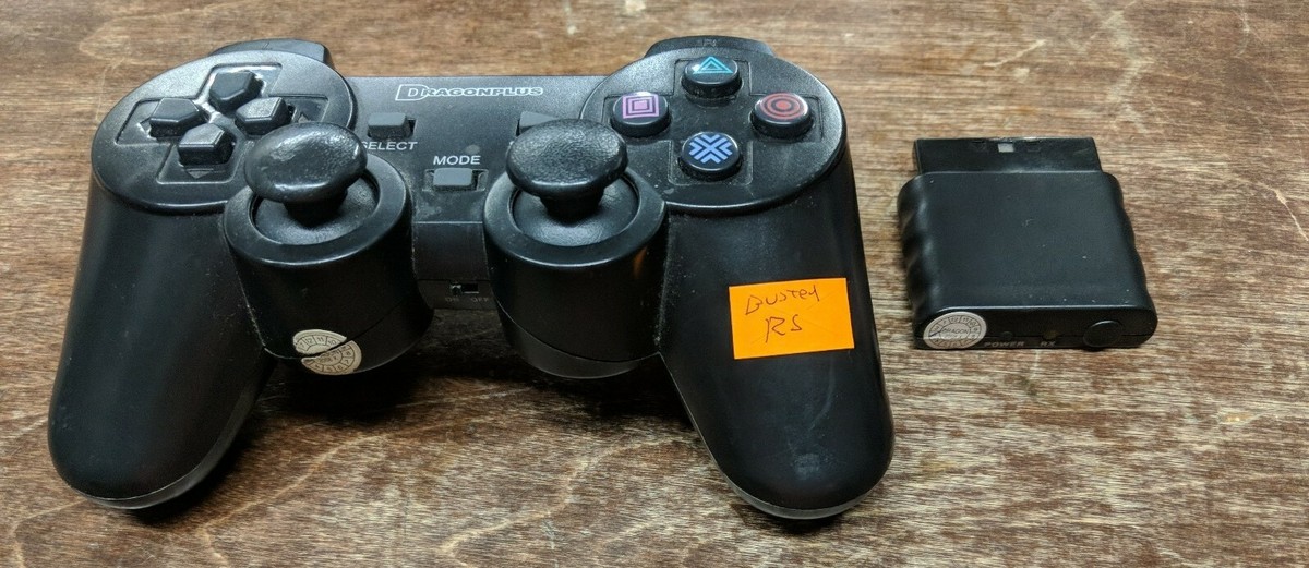 BROKEN AS IS DRAGONPLUS Cordless Wireless Controller +Receiver