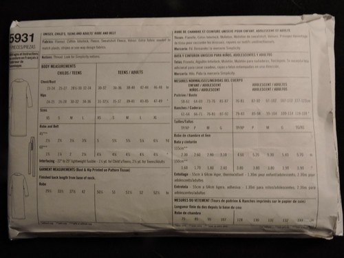 Sleep Wear Patterns for the whole family, Group 2 size listed - you pick - Picture 29 of 59