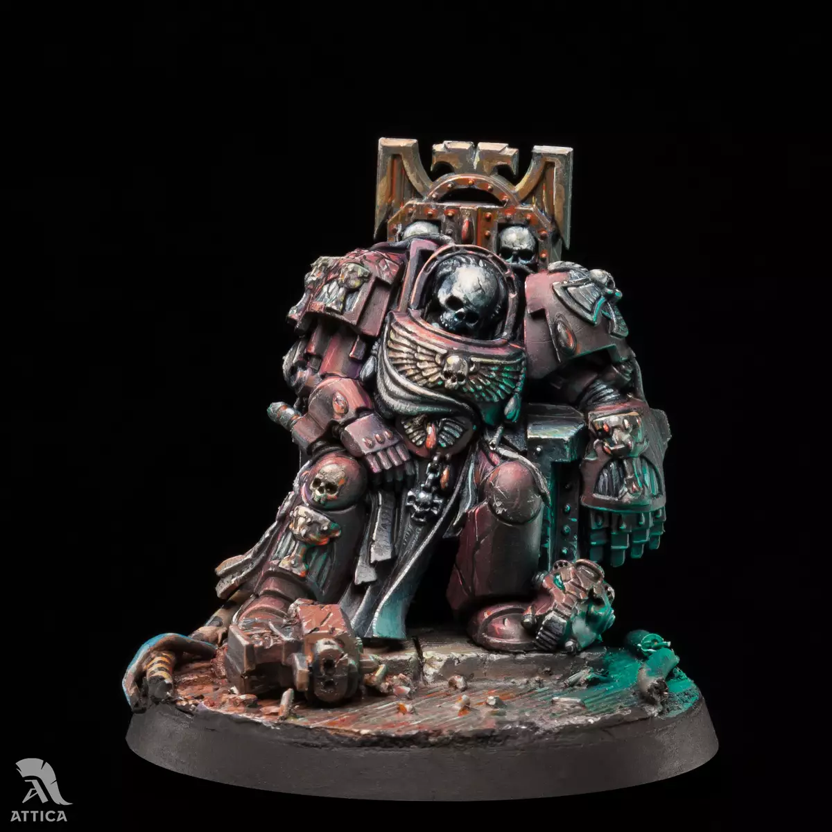 Space Hulk - Dead Terminator painted figure Warhammer 40k Pre-Sale | Art