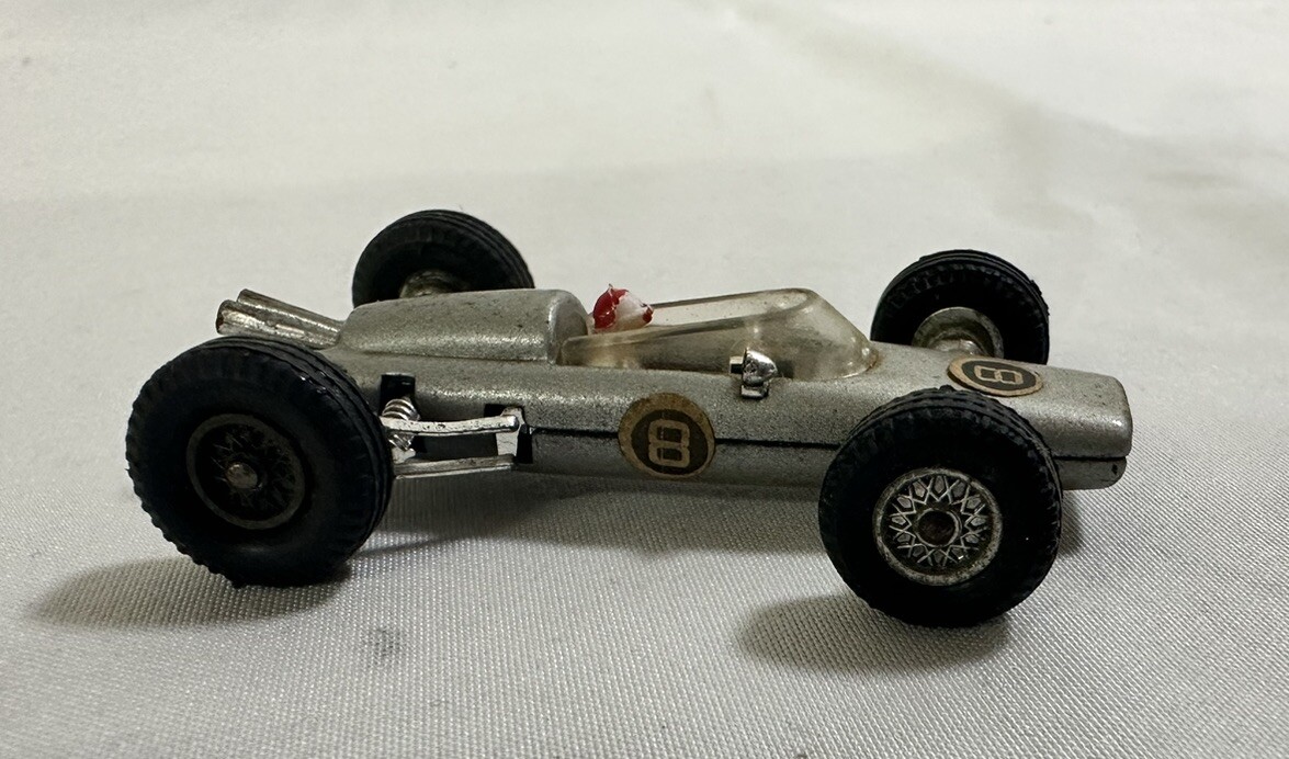 ミニカー penny BRABHAM F.1 N.0/5 Vintage Penny Diecast Brabham F.1 N. 0/5 Silver RACE CAR | eBay
