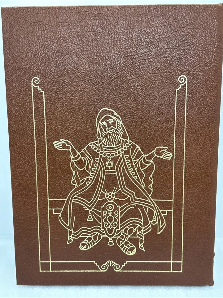Easton Press 1974 The Book of Job, Illustrated By Arthur Szyk Leather Bound Foto 3 de 4