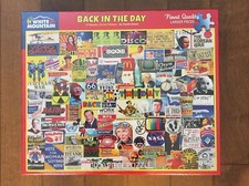 White Mountain Puzzle Back in the Day NEW & SEALED Fast Shipping
