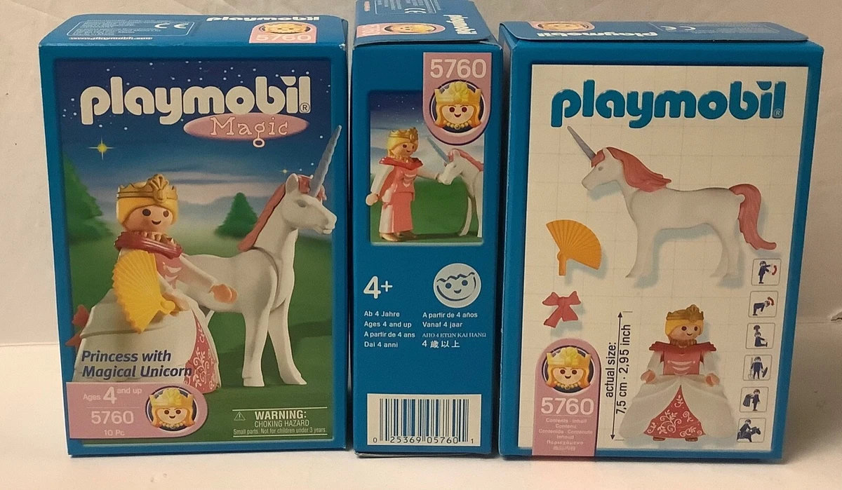 Playmobil 5760 Princess with Magical Unicorn - NEW