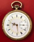 Antique Vintage Elgin Pocket Watch 1907 Runs - Very Good Cond. Fancy Dial 17 J