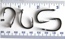 GT 10827 Black Nickel Plated SS Live Bait Fish Fishing Hooks 2/0 3/0 4/0