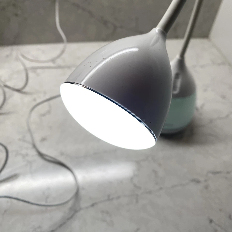 Ottlite White 120V 60Hz USB Port Mood LED Color Changing Base Desk Lamp - Image 3 of 4