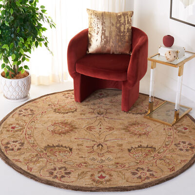 Safavieh Anatolia BEIGE / BEIGE 4' X 4' Round Area Rug - AN512A-4R