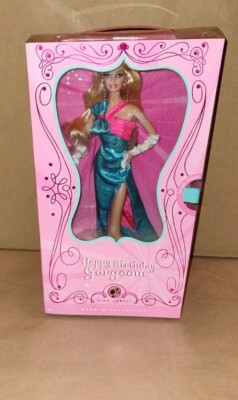 Happy Birthday Gorgeous Barbie Doll Pink Label 2008 Mattel N2440