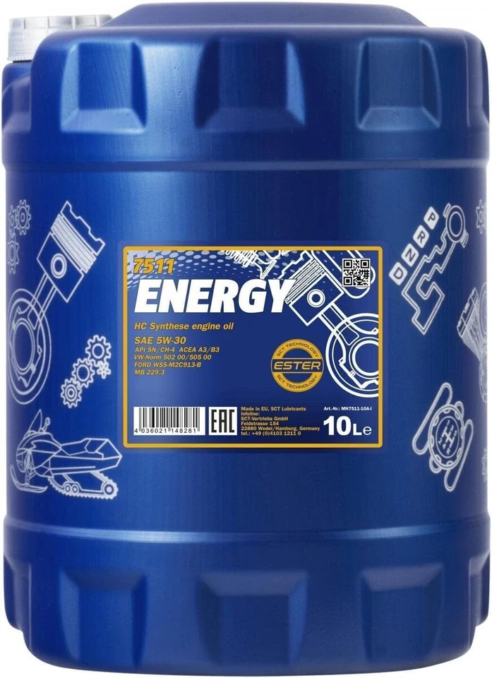Mannol Energy 5W-30 10 L Motoröl (MN7511-10)