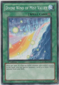 Divine Wind of Mist Valley - STOR-EN059 - Common - 1st Edition x3 - Near Mint