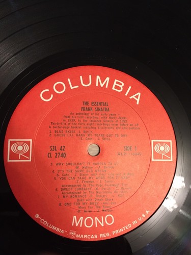 The Essential Frank Sinatra Columbia S3L 42 With Booklet Vinyl Record Set - Picture 7 of 9