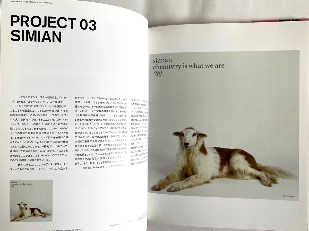 BIG ACTIVE GAS BOOK 02 JAPAN DESIGN ART BOOK 2002 Graphic AD 