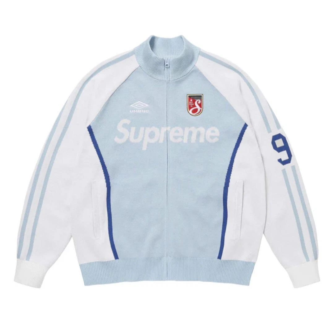 Veste pull zippée Supreme Umbro noir taille L neuve commande confirmée