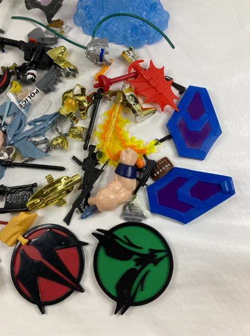 Lote de accesorios para figuras de acción - Toy Biz - Kenner - X-Men - Marvel - De colección - DC Foto 2 de 4