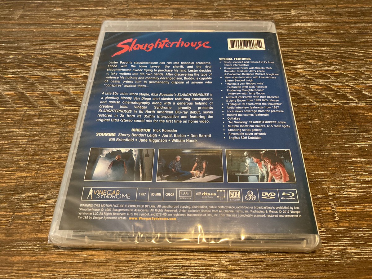 Slaughterhouse (1987) (Blu-ray + DVD, Vinegar Syndrome, 2017