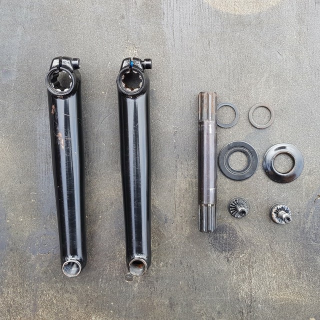 redline flight cranks 180mm