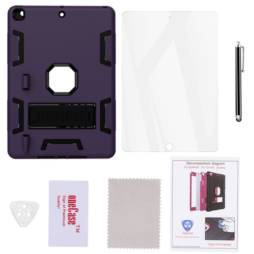 iPad 9th 8th 7th Gen Case 10.2" Shockproof Heavy Duty Cover + Screen Protector - Picture 60 of 66