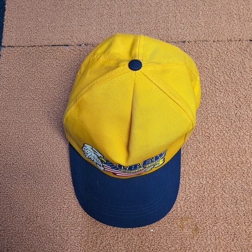 As Is* Local Union #3 IBEW Cap Hat Baseball Eagle USA Made Barker Specialty W8a - Picture 3 of 10