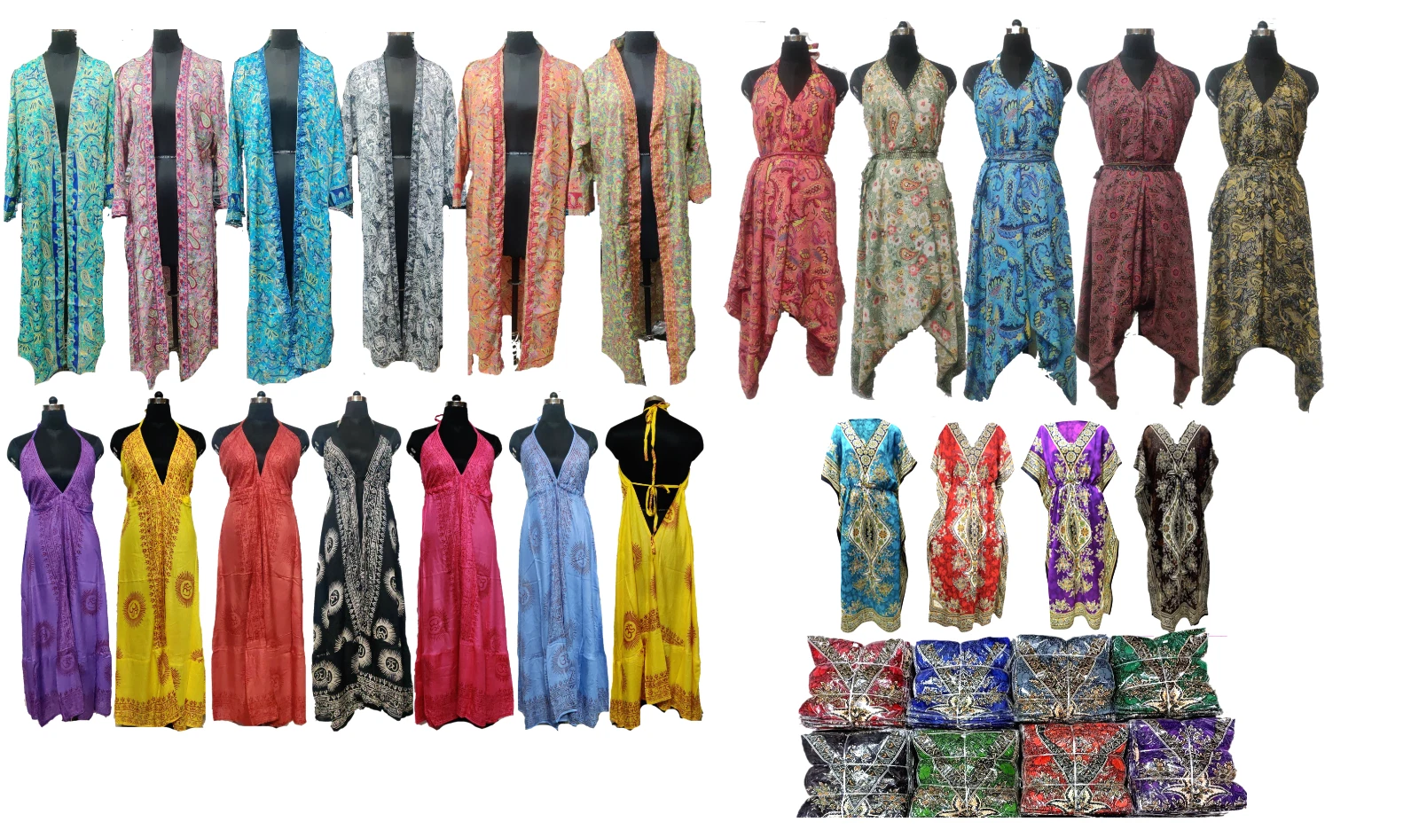 Deal 20pc boho Indian Hippie Tie Dye Backless Sundress Gypsy Indian Beach Wear