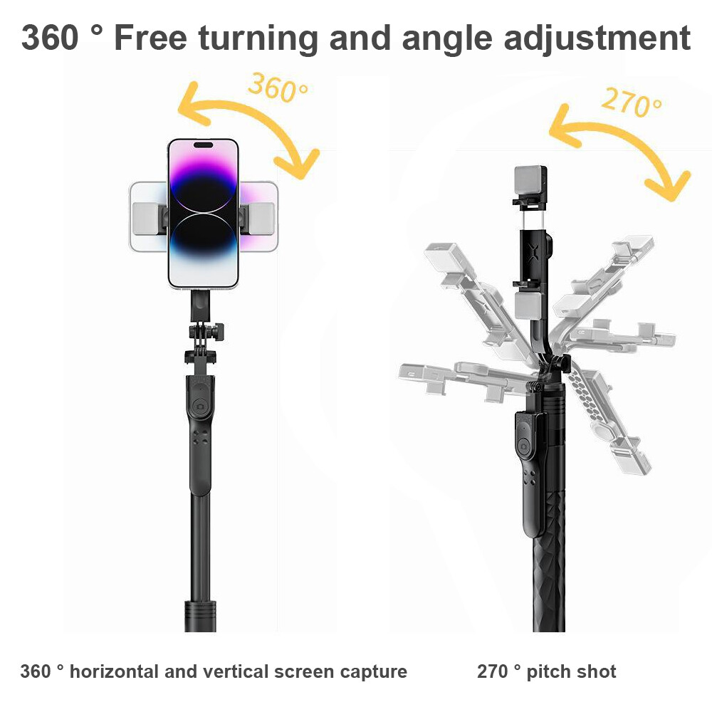 68" Wireless Bluetooth Selfie Stick Tripod Live Broadcasting Smartphone Holder