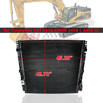 2813581 Black Oil Cooler for Caterpillar CAT 345B E345B 345B L 345B LC Model
