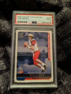 その他 2000 PARAMOUNT #138 TOM BRADY 2000 Pacific Paramount Tom Brady | PSA CardFacts®