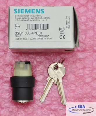 Siemens Schlossantrieb CES  3SB1000-4PB01 / 3SB1 000-4PB01 Neuware in OVP