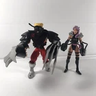 Vintage ToyBiz X-Men Ninja Force Sabretooth & Psylocke Action Figure 1996 Marvel