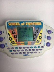 Tiger Wheel Of Fortune Handheld Electronic Game