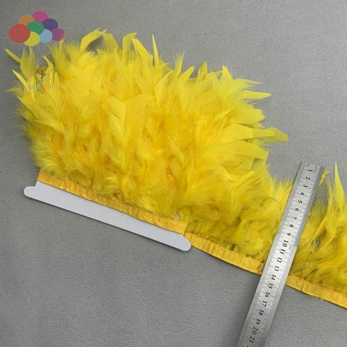 40 colori 2 metri 10-15 cm soffici piume di tacchino decorazione finiture Marabou Plumas - Foto 22 di 45