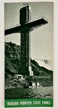 1965 Niagara Falls Frontier State Parks New York Vintage Travel Brochure Photos