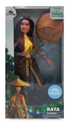 DISNEY STORE Raya and The Last Dragon RAYA 11  Doll Toy Movie NIB