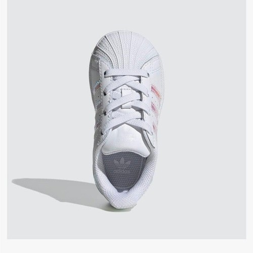 Adidas Originals Superstar Weiß Metallic Kinder Baby Superstar Sneaker Schuhe 5K - Bild 13 von 13