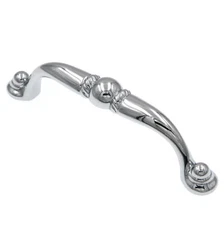 Amerock Allison Polished Chrome 3 3/4" (96mm)cc Cabinet Handle Pull BP5302126