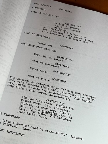 The Exorcist Trilogy Scripts Signed- Autograph Reprints- 3 Scripts- Horror - Picture 10 of 11