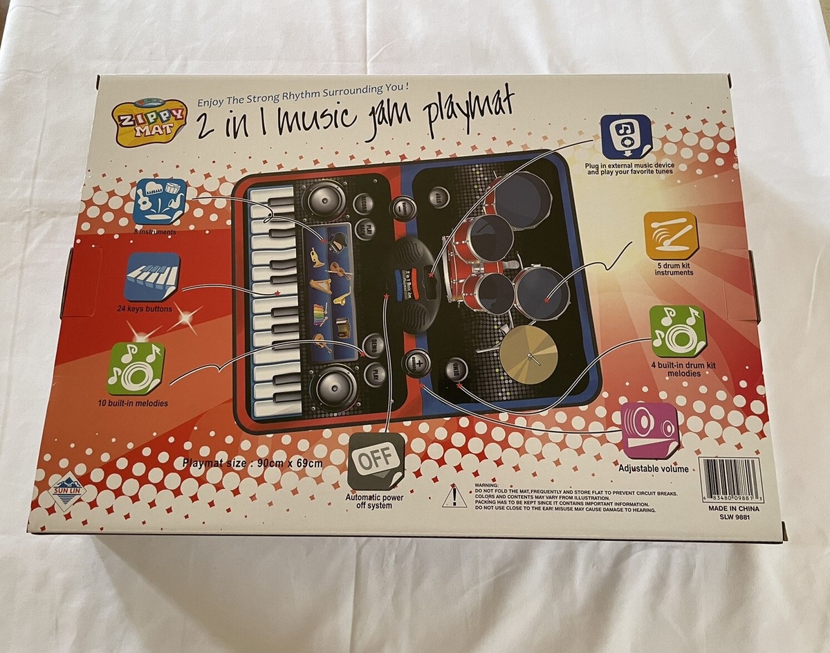 Brand New Zippy Mat 2 In 1 Music Jam Playmat. | eBay