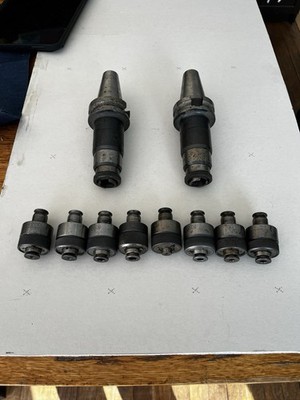 Nikken tapping heads BT40-Z12-130 - 2 heads, 8 collets