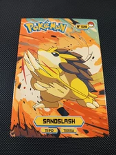 Pokemon 2024 Card Tops Pokedex Database Set Sandslash #28 Peru US Seller