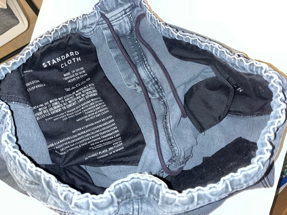 Urban Outfitters Pantalones Cortos de Tela Estándar Jean Denim Pantalones Cortos para Hombre Talla XL 9” Foto 4 de 4