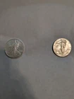american silver eagle 1 oz Lot Of 2