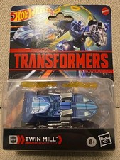 Transformers Collaborative Hot Wheels x Transformers Twin Mill Figure In Stock